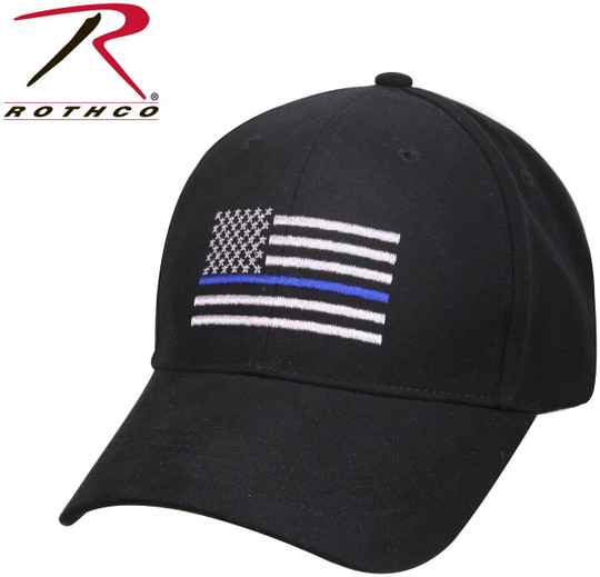 La Police Gear Embroidered Blackout Flag Hat | Cotton