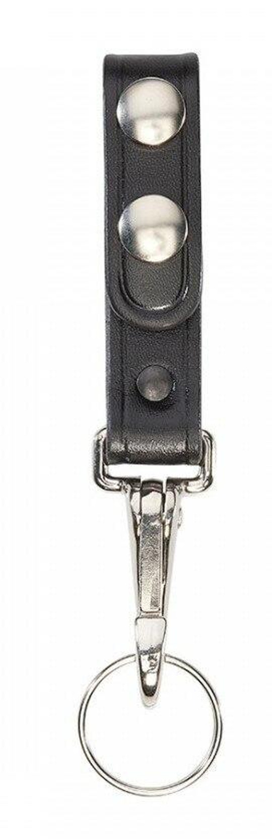 2 Pack Keyring Belt Clip Secure Metal Key Holder Keychain Keeper