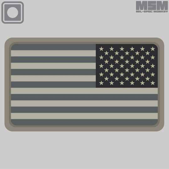 American Flag USA Patch (PVC) – MILTACUSA