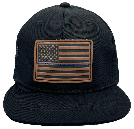 La Police Gear Embroidered Blackout Flag Hat | Cotton