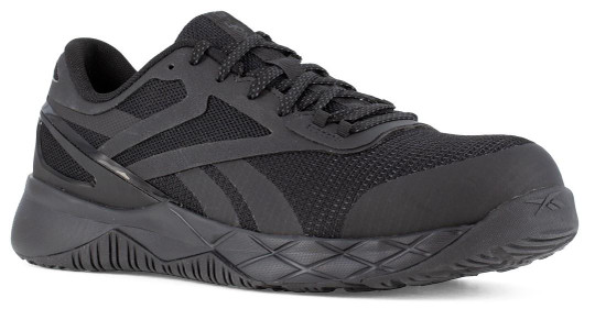 Reebok Women's Black Zig Pulse Athletic Comp Toe Work Shoe