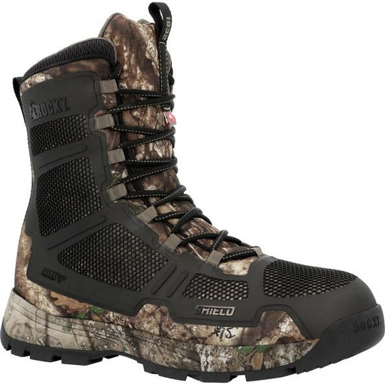 Rocky RKS0652 Quickfire Men's Camo 9 Inch Hunting Boot