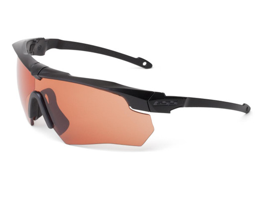 ESS Crossbow One Black w/Polarized Gray Ballistic Eyeshield-740-0494
