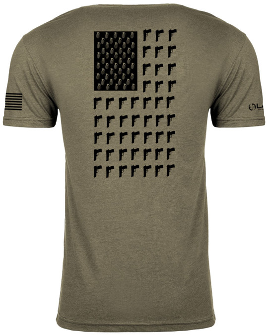 LA Police Gear Men's AR15 Gun Parts T-shirt | LA Police Gear