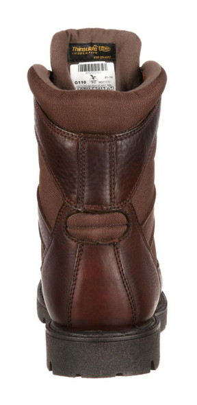 Georgia Boot Homeland 8" Brown Waterproof Insulated 600G Work Boot  G109 