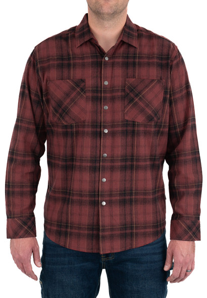 Iron & Haft Men's Button Down Work Flannel