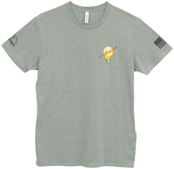 Iron & Haft Men's Keeping The Lights On Short Sleeve T-Shirt