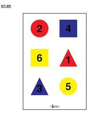 Law Enforcement Targets, Inc 4 Color Discretionary Target - Minimum Quantity of 25 DT-2