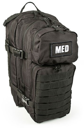 Elite First Aid, Inc. Tactical Trauma Kit - First Aid Kit IFAK - LA Police Gear - Black