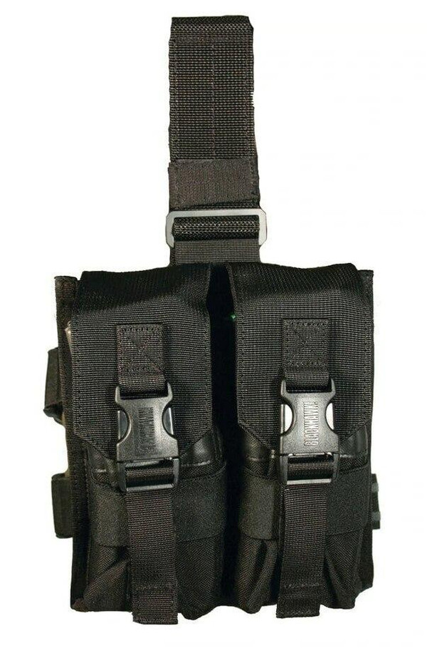 個人装備 BLACKHAWK! OMEGA ELITE M16 MAG POUCH KH Blackhawk Omega Elite Enhanced M16 Drop-Leg Mag Pouch