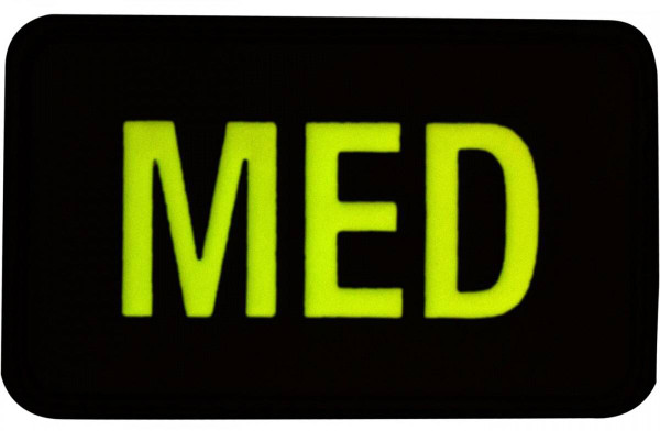 North American Rescue Luminous Med ID Patch 2 Per Pack ZZ-0121