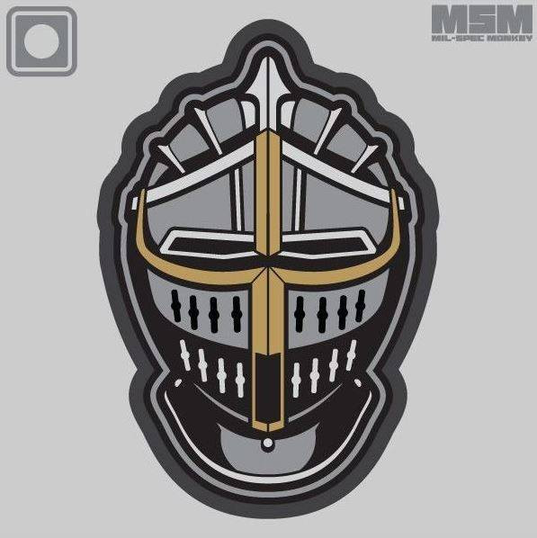 Mil-Spec Monkey Knight Head PVC Patch KNIGHTHEAD