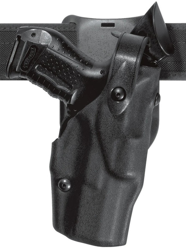Safariland 6365 ALS/SLS Low-Ride Level III Basketweave Duty Holster - Glock 17, 22 w/ Weaponlight - Left Hand
