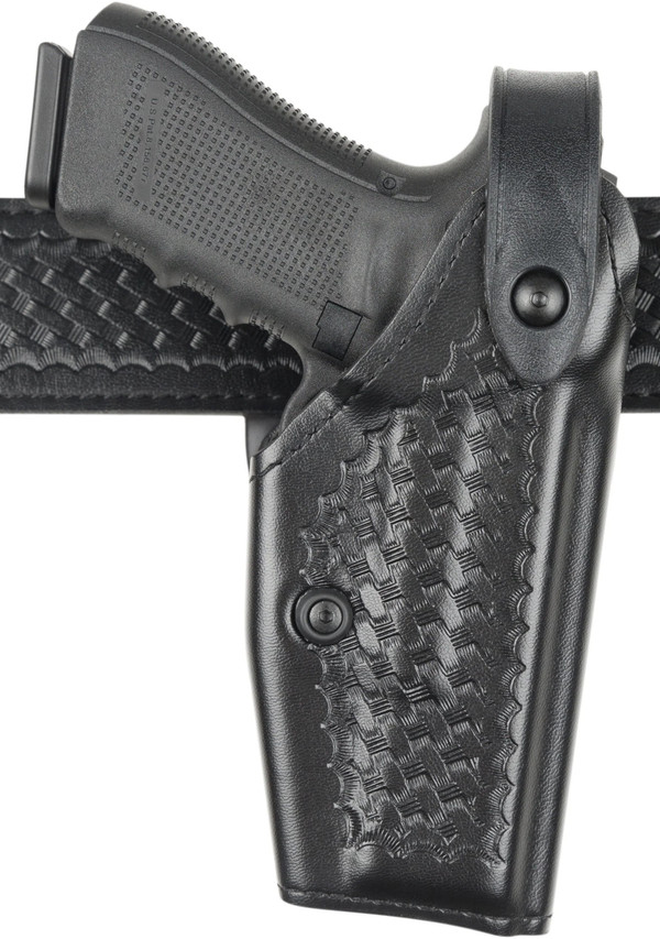 Safariland 6280 SLS Mid-Ride Level II Basketweave Duty Holster - Beretta 92, 96 w/ ITI M3, M6 - Left Hand
