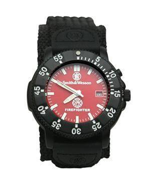 Smith and Wesson Firefighter Watch 455-F 024718145594