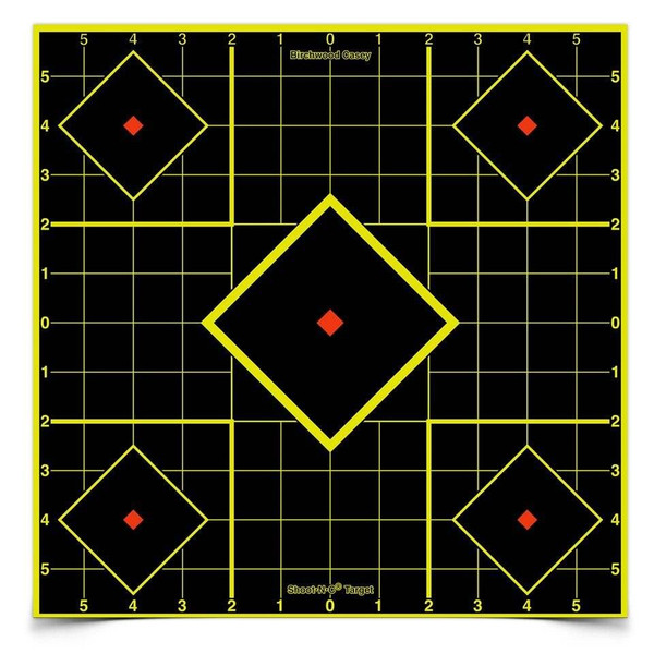 Birchwood Casey Shoot NC Self-Adhesive Targets 8 and 12 Sight-In Packs - SIGHTIN-34105 SIGHTIN-34105