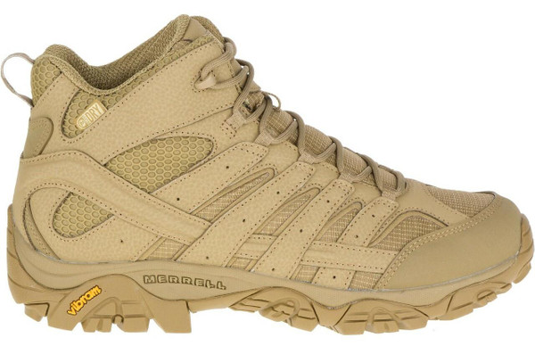Merrell Moab 2 Mid Tactical Waterproof Boot Coyote right