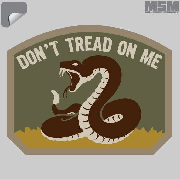 Mil-Spec Monkey Dont Tread Decal DECAL-DONTTREAD