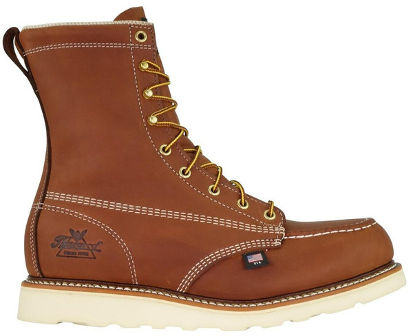 Thorogood Men's American Heritage 8" Moc Toc Maxwear Wedge Safety Toe 804-4208 -outside