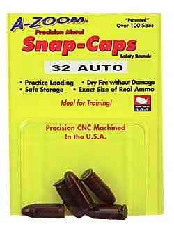 A-Zoom Snap Caps 32 ACP 5/Pack 15153 15153 666692151538