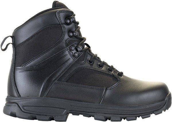 LA Police Gear Sector Black 6 Side-Zip Duty Boot D6201SZBK