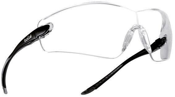 Bolle Cobra Safety Glasses with Clear PC ASAF Platinum Lens 40037-BO