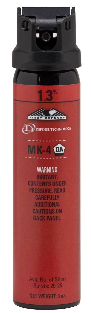 Defense Technology First Defense 1.3percent MK-4 Cone OC Aerosol DT-43444