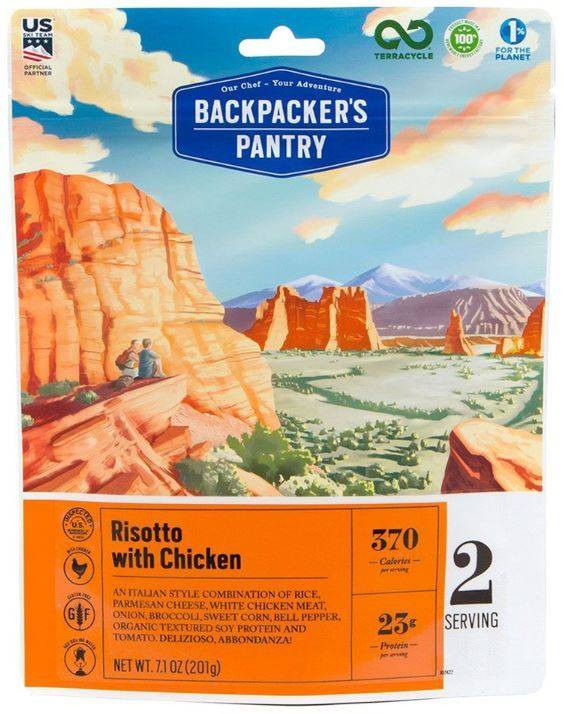 Backpackers Pantry Risotto w/ Chicken - 2 Servings 102422