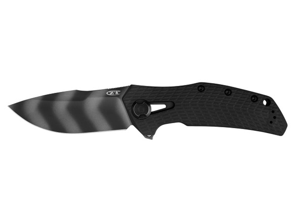 Zero Tolerance 0308BLKTS Drop Point Flipper Knife  0308BLKTS 087171060804