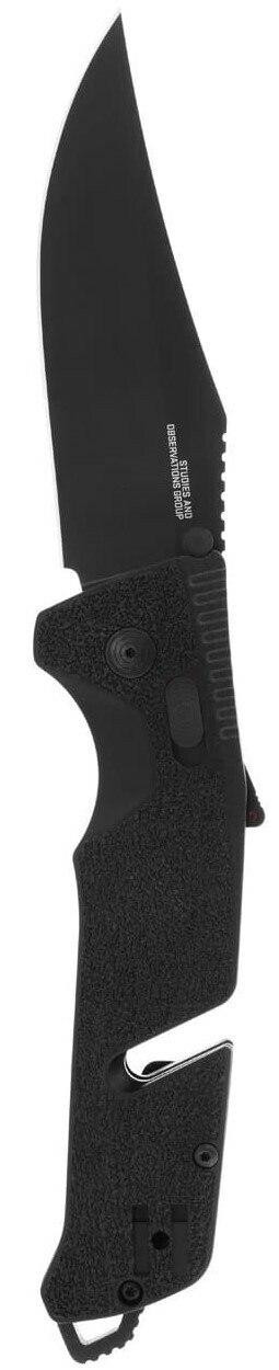 SOG Trident AT Blackout Folding Knife - Peg Box  11-12-05-41 729857010870