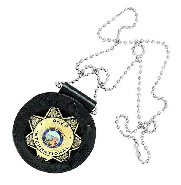 Aker Model 599 Neck Badge Holder feature