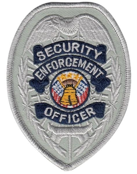 Hero's Pride Security Enforcement Officer Badge Patch  HP-008-SEC-ENF 