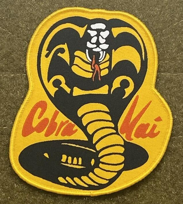Tactical Outfitters Cobra Kai Morale Patch  COBRA-KAI 