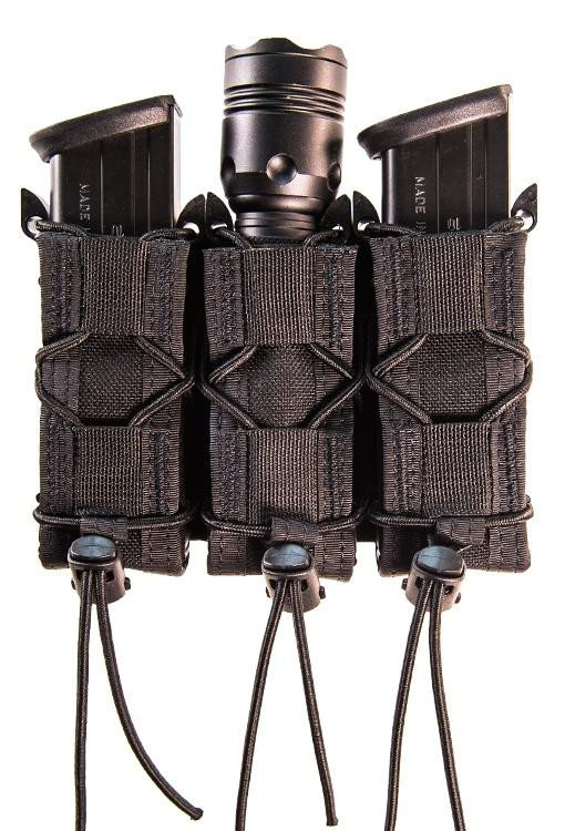 High Speed Gear Adaptable Belt Mount Triple Pistol TACO Pouch
