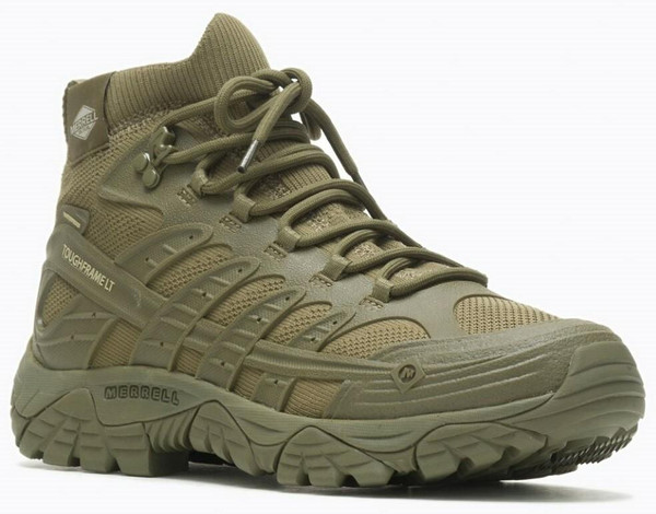 Merrell Men's Dark Olive Moab Velocity Tactical Mid Waterproof Boot  J099425 
