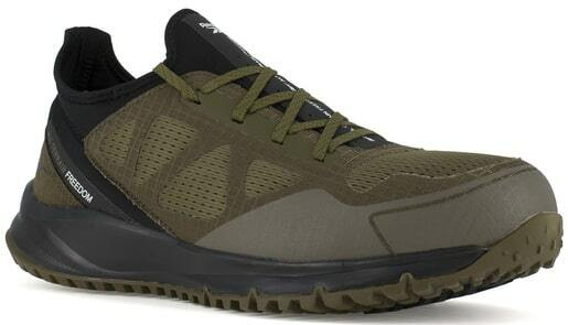 Reebok Men's Sage and Black All Terrain Trail Running Work Shoe RB4092  RB4092 