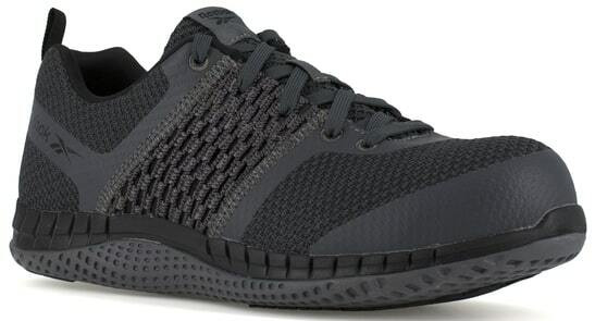 Reebok Men's Coal and Grey Black Print Work ULTK Work Shoe RB4248  RB4248 
