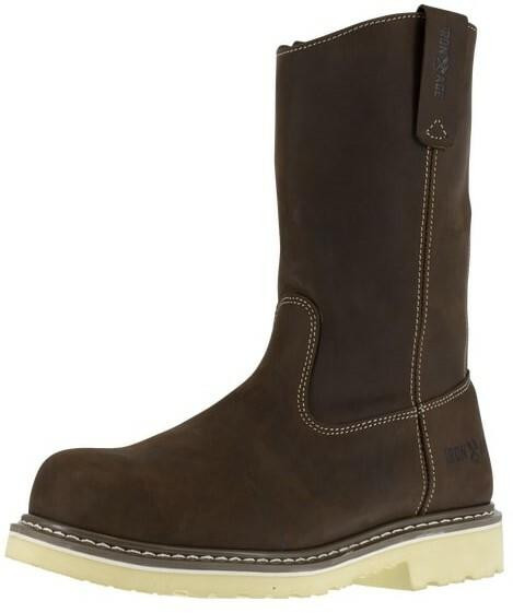 Iron Age Men's 11" Brown Composite Toe Pull-On Solidifier Work Boot IA5090  IA5090 