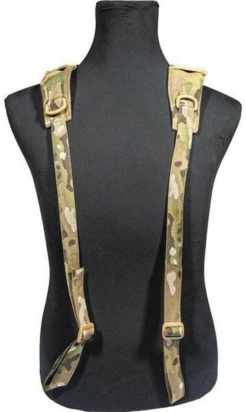 Tactical Tailor Multicam Fight Light 4-Point Battle Belt Harness front straps