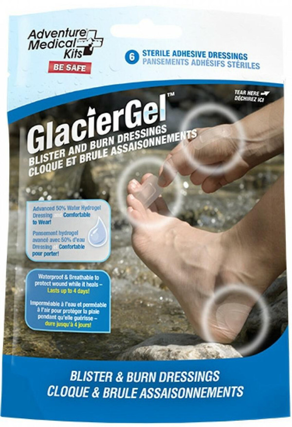 Adventure Medical Kits GlacierGel Blister and Burn Dressing 0155-0552 707708005527