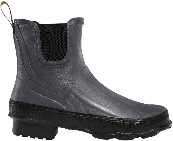 LaCrosse Footwear Women's Grange Chelsea 5" Gray/Black Outdoor Boot  631044 