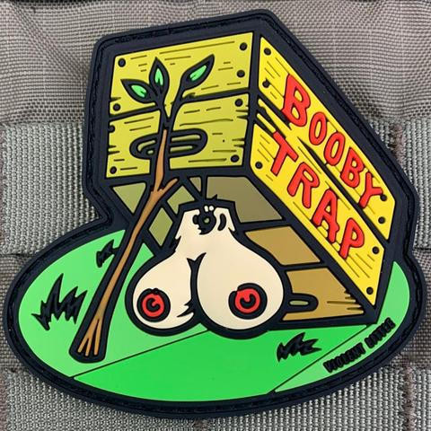 Tactical Outfitters Booby Trap PVC Patch  1118-TO 