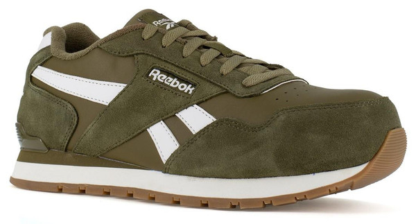 Reebok Men's Olive & White Harman Classic Work Sneaker RB1980  RB1980 