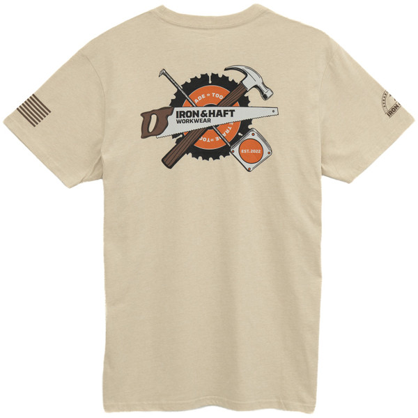 Iron & Haft Men's Tools Of The Trade T-Shirt