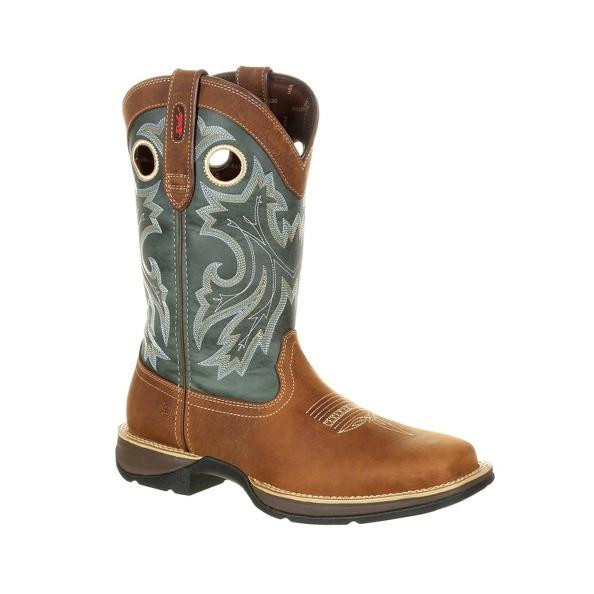 Durango Rebel Men's Saddlehorn/Clover Pull-On Western Boot  DDB0131 
