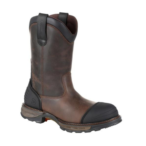 Durango Maverick XP Men's Composite Toe Distressed Grizzly Brown Waterproof Pull On Work Boot  DDB0237 