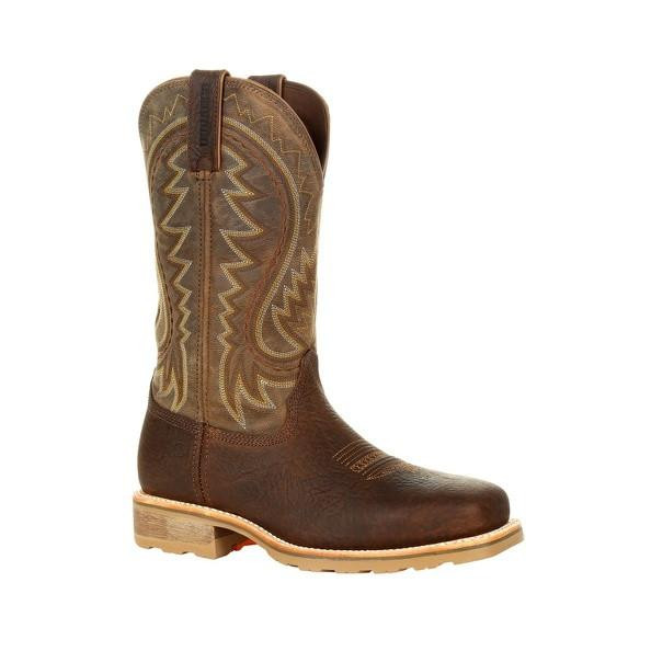 Durango Maverick Pro Men's Steel Toe Flaxen Brown Western Work Boot  DDB0298 