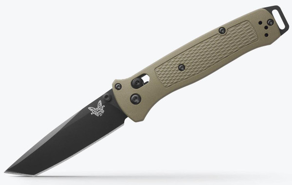 Benchmade 537BK-06 Ranger Green Bailout Tanto Folding Knife  537BK-06 610953213312