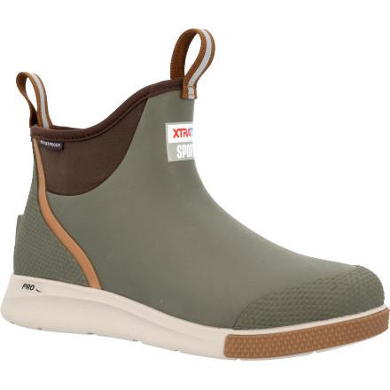 Xtratuf ADSM300 Men's 6" Olive Ankle Deck Sport Boot  ADSM300 
