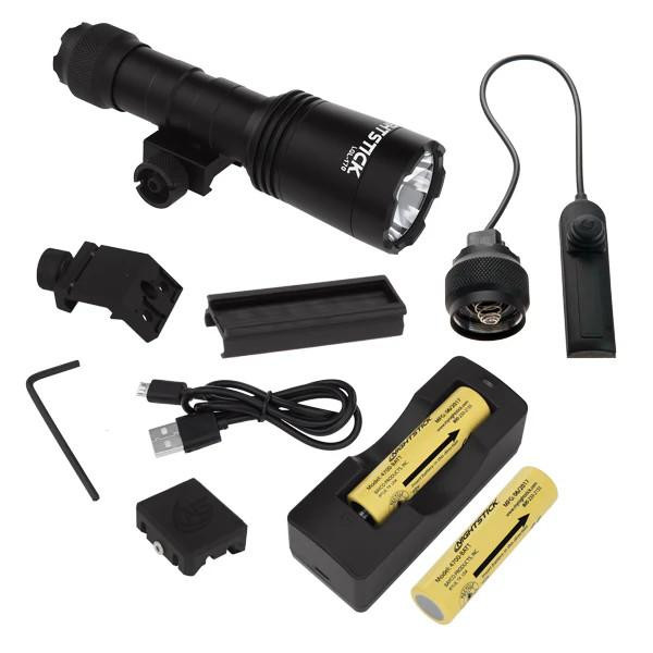 Nightstick LGL-170 Rechargeable Full-Size Long Gun Light Kit - (2) 18650  NS-LGL-170 017398807623